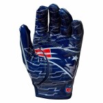 Dětské rukavice New England Patriots NFL Wilson Youth Stretch-Fit Receivers