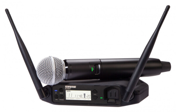 Shure GLXD24+/SM58