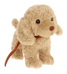 KEEL TOYS Keeleco Plyšový pes na vodítku Španěl