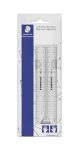 Staedtler Pravítko transparentní 15 cm / Pravítko / Plast / 2 ks (562 152 PB)