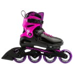 Kolečkové brusle Rollerblade FURY G Black/Pink Velikost EUR: 36.5-40.5