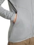 Pánská merino mikina ICEBREAKER Mens Merino 560 Realfleece Elemental II LS Zip, Proto Grey velikost: M