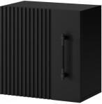 Závěsná skříňka Raftt Barva korpusu: Černá, Dveře: Černé