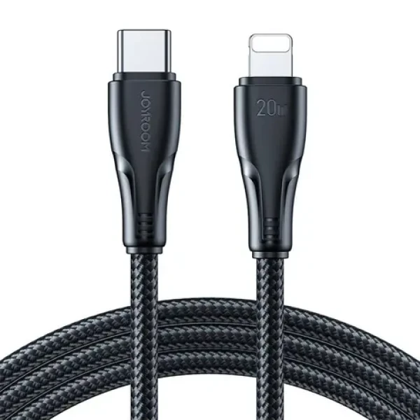 Joyroom S-CL020A11 Nabíjecí kabel USB-C (M) - Lightning (M) 20W 1.2m černá (S-CL020A11 1.2m LB)
