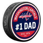 Mustang Puk Washington Capitals NHL #1 Dad Textured Puck