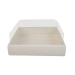 Cake star Cukrářská krabice s průhledným víkem a dělící vložkou 35x35x10cm