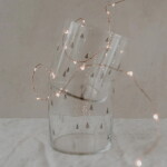 Eulenschnitt Sklenice na vodu Fir Trees 350 ml, čirá barva, sklo