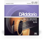 D'Addario EJ13 Bronze Custom Light 11-52