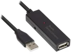 Good Connections USB-A - USB-A 20 m černá / Prodlužovací kabel / USB 2.0 / 480 Mbit/s / aktivní (GC-M0134)