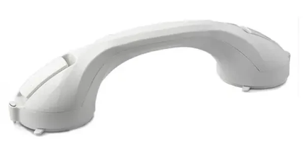 MSV Madlo do koupelny SAFE bílé / Madlo do koupelny / s přísavkami / 40 cm