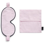 HAY Maska na spaní Outline Soft Pink, růžová barva, textil