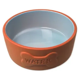 Dog Fantasy Miska keramická WATER cihlovo-modrá 13x5cm 350ml (454-81020)