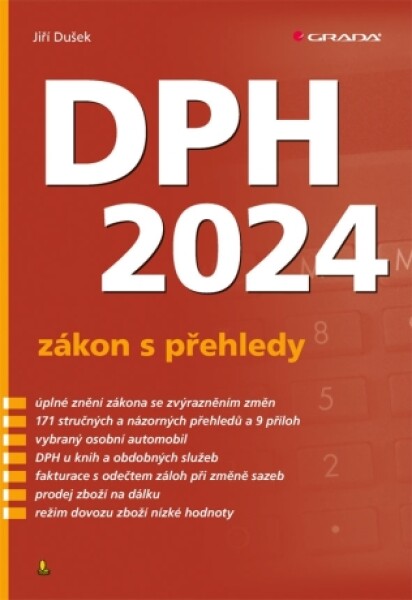 DPH 2024 - zákon s přehledy - Jiří Dušek - e-kniha