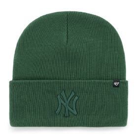 47 Brand Pánská zimní čepice New York Yankees MLB Haymaker ’47 CUFF KNIT Dark Green