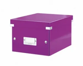 Leitz Univerzální krabice Click&Store, velikost S (A5), purpurová 60430062