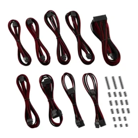 CableMod Classic ModMesh C-Series Kabel Kit pro Corsair Rmi RMx - černo-tmavě červena (CM-CSR-CKIT-NKKBR-R)