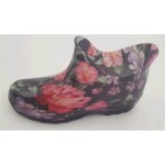 Kotníkové holínky print Realpaks BGP-4/2 dámské květy