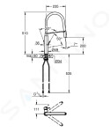 GROHE - Concetto Dřezová baterie s flexibilním ramenem s přepínačem, chrom 31491000