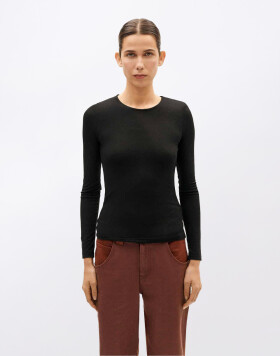Tričko Thinking MU Black Brisa Cachemire Top BLACK