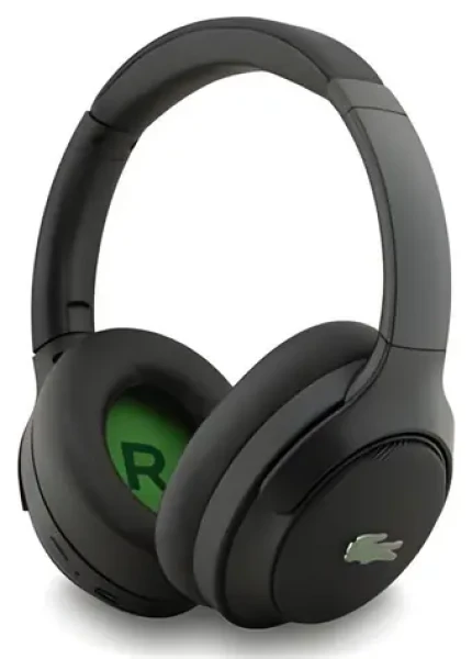 Lacoste Petit Pique černá / Sluchátka / ANC / ENC / Bluetooth (57983125211)