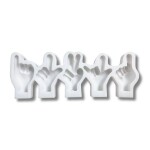 Dortisimo Silikonová forma Gesta rukou