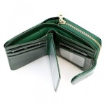 Luxusní dámská kožená peněženka Gregorio Santina, zelená