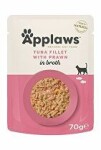 Applaws Cat kapsa Adult Broth tuňák s krevetami 70g