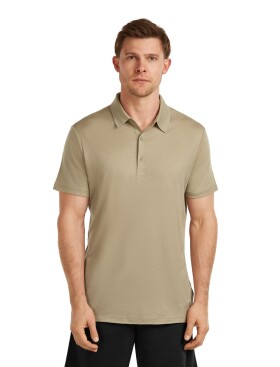 Pánské merino polo triko ICEBREAKER Mens 150 Tech Lite III SS Polo, Flagstone velikost: XXL