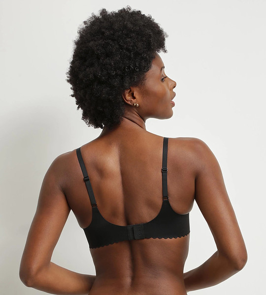 Dámská podprsenka s kosticí DIM TRIANGLE BODY TOUCH BRA - DIM - černá 75 C