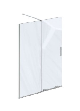 RAVAK - Roll Sprchová stěna Walk-In 110x195 cm, chrom/čiré sklo X9WVD0C00Z1