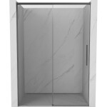 MEXEN/S - Rox posuvné sprchové dveře 140, transparent, grafit metal 8C2-140-000-95-00
