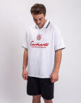 Carhartt WIP S/S Terrace Football T-Shirt Heart Train Jacquard, White M