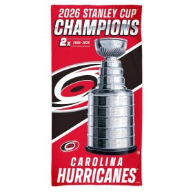 Wincraft Osuška Carolina Hurricanes NHL 2026 Stanley Cup Champions Spectra