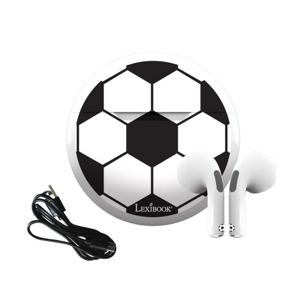 Lexibook bluetooth sluchátka do uší Fotbal s vestavěným mikrofonem - Alltoys Lexibook