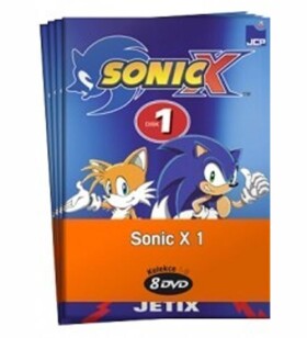 Sonic X 1 - kolekce 8 DVD