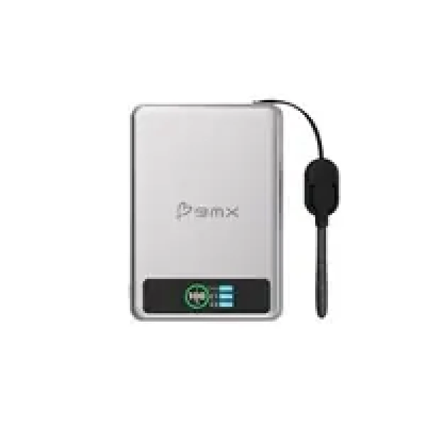 BMX SolidSafe™ 10K Solid-State magnetická powerbanka stříbrná / 10000 mAh / 30W / 2x USB-C (BMX-B939-10-SI)
