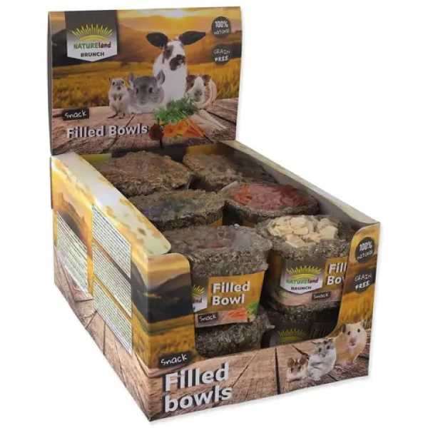 Nature Land Pochoutka Brunch Chutné košíčky Displej 75g 12ks (905-11903)