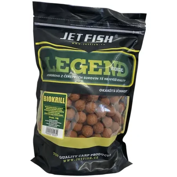 Jet Fish Boilie Legend Biokrill 1kg 24mm (000573)