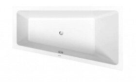 Duravit No.1 Vana asymetrická, 170x100 cm, pravá, bílá 700509000000000