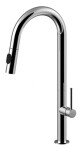 PAFFONI - Chef Dřezová baterie s výsuvnou sprškou, chrom CH185CR