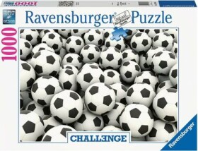 RAVENSBURGER Challenge: Fotbalové míče 1000 dílků