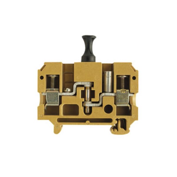 Weidmüller 1404520000 měřicí oddělovací svorka šroubovací středně žlutá 50 ks