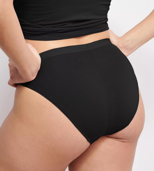 Dámské kalhotky EVER Ease Tai - BLACK - černé 0004 - SLOGGI BLACK M