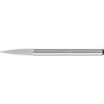 PFERD 21214183 frézovací kolík tvrdokov Špičatý kužel Délka 41 mm Vnější Ø 3 mm Pracovní délka 11 mm Ø hřídele 3 mm 1 ks