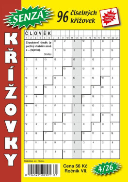 Senza číselné křížovky 4/2026