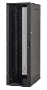 Triton RMA-27-A66-BAX-N1 černá / Stojanový rozvaděč 19" / 27U / 600×600 mm / skleněné dveře (RMA-27-A66-BAX-N1)