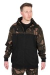 FOX Mikina LW BLack/Camo Split Zip Hoody XXL (CFX295)