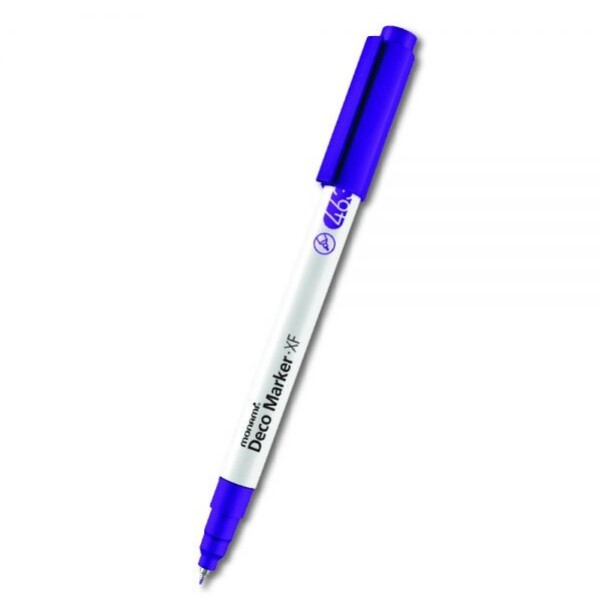 Akrylový fix Monami Deco Marker XF 0,7 mm - fialová DOPRODEJ