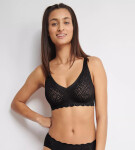 Dámská podprsenka ZERO Feel Bliss Soft bra - BLACK - černá 0004 - SLOGGI BLACK XL