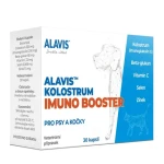 ALAVIS Kolostrum Imuno Booster 30 kapslí / pro podporu imunity vitality a rekonvalescence pro psy a kočky (V358)